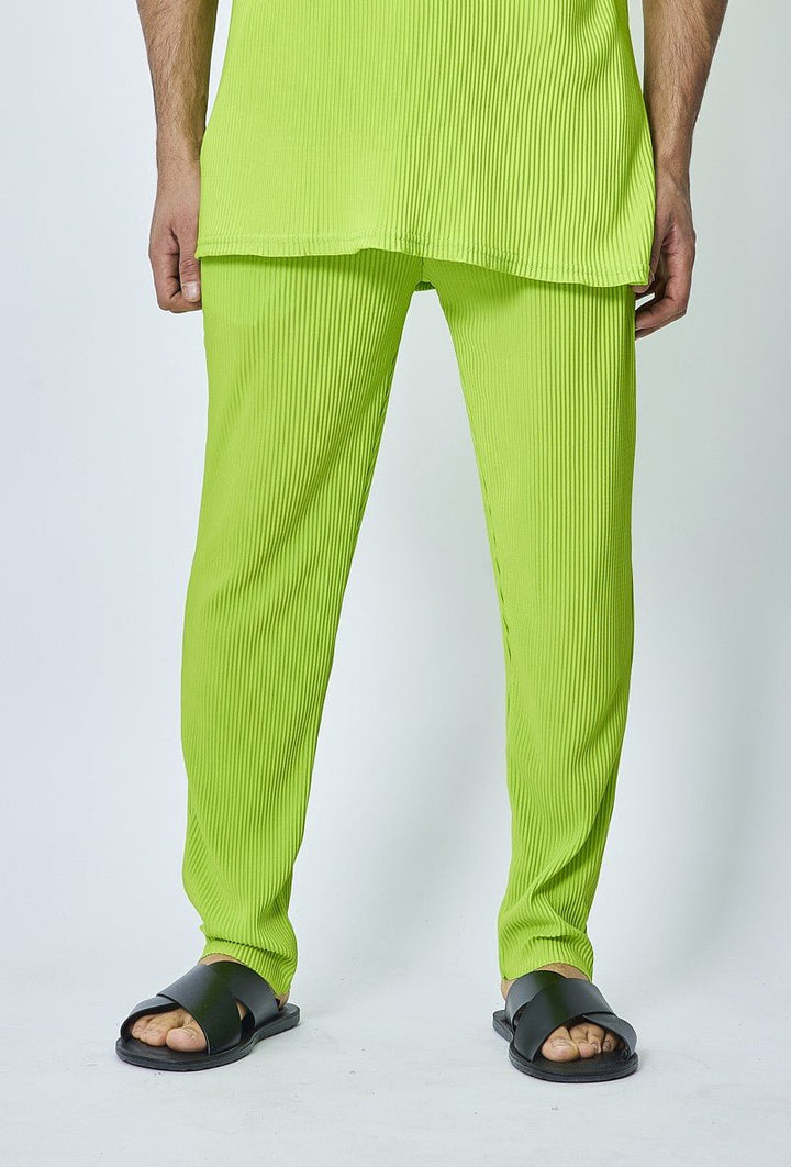 Casual geplooide set