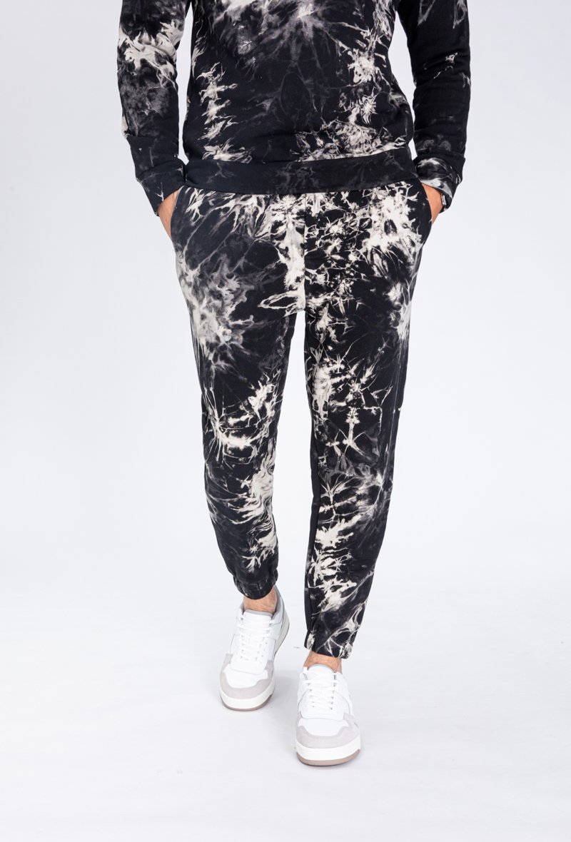 Bedrukte tie-dye sweatshirt & joggingset