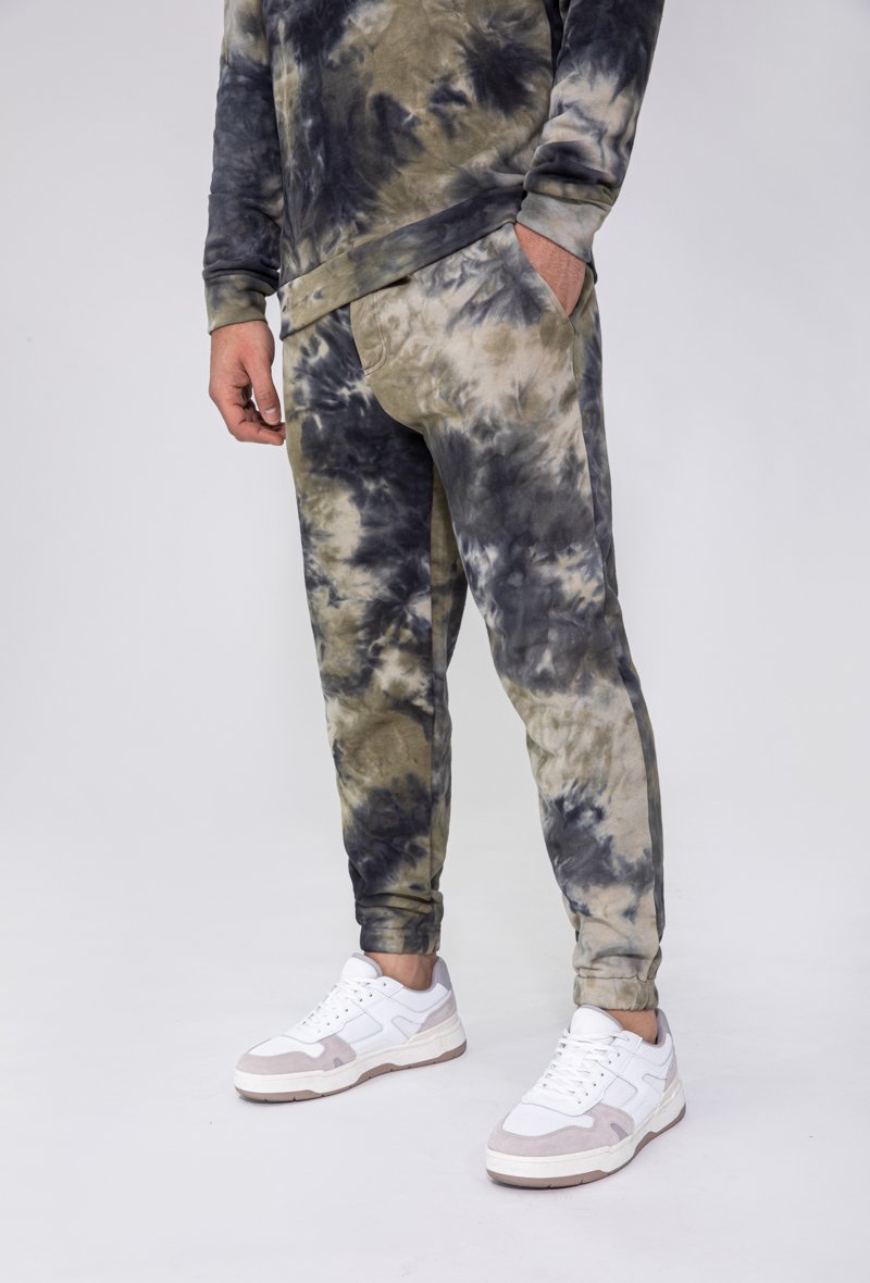 Bedrukte tie-dye sweatshirt & joggingset