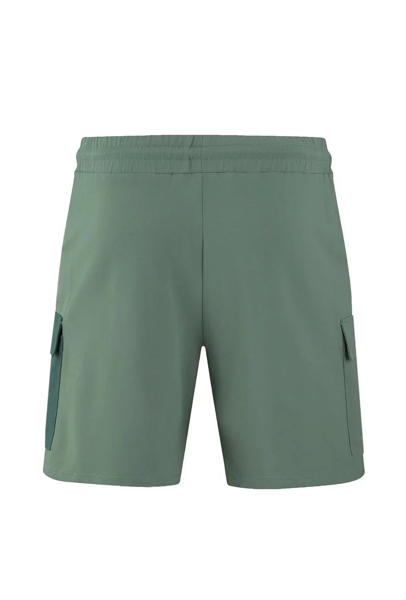 Set van tweekleurige T-shirt shorts