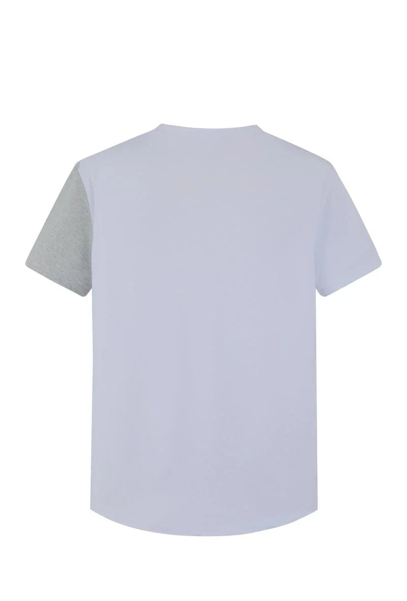 Set van tweekleurige T-shirt shorts