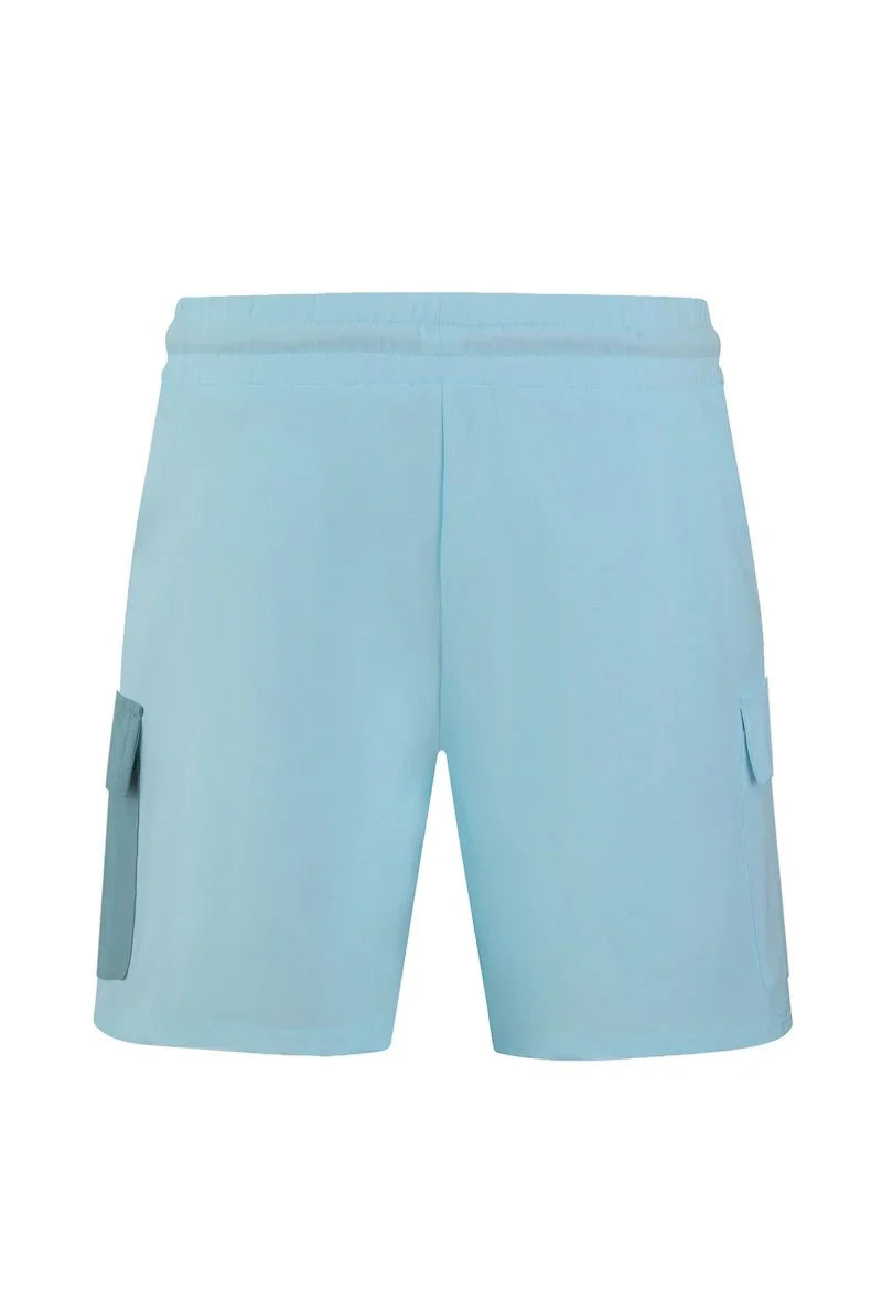 Set van tweekleurige T-shirt shorts