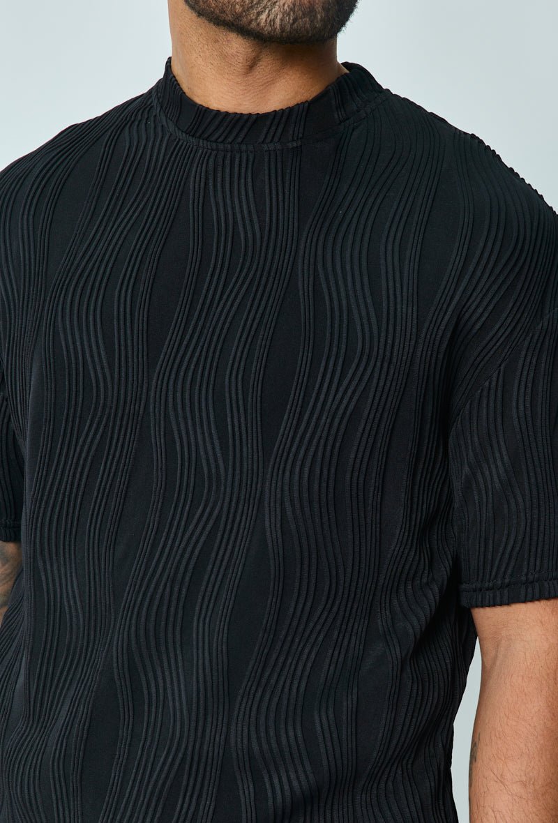 Set met effen shorts en t-shirt