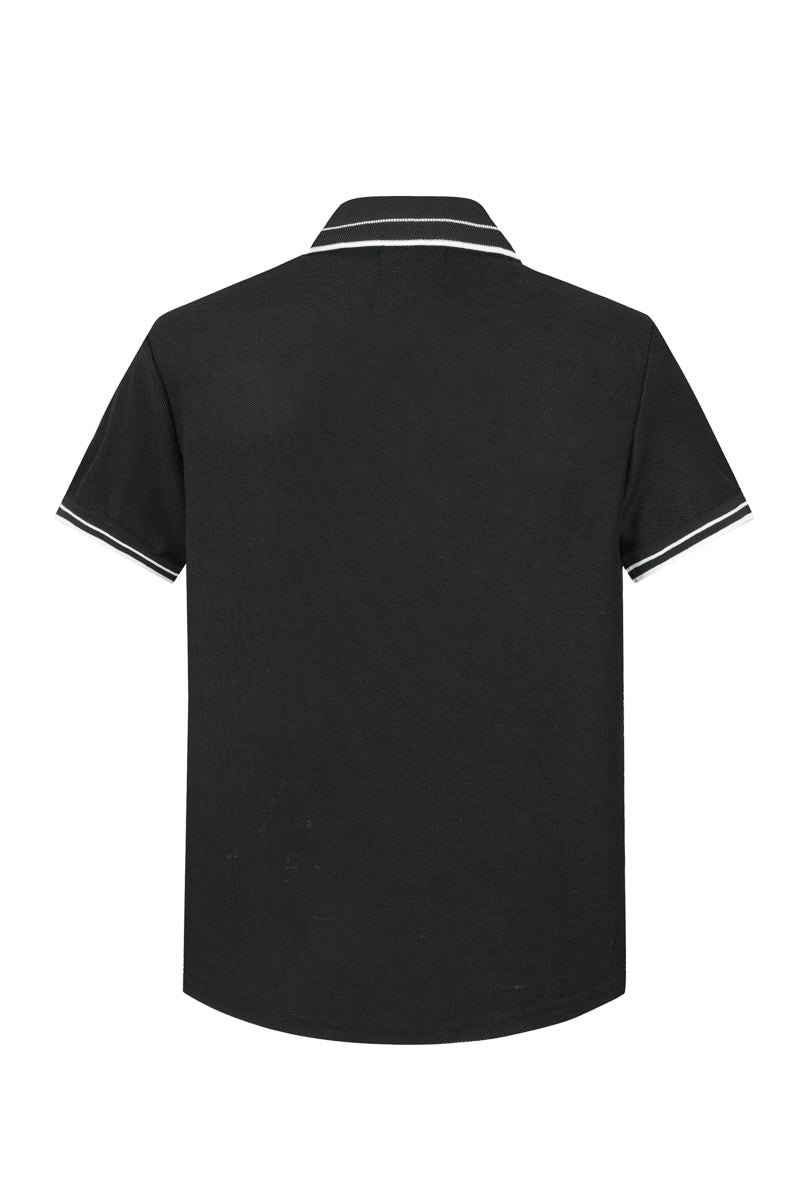 Effen polobroekset met korte mouwen